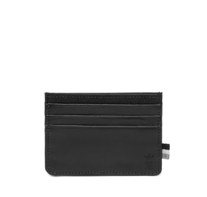 Porta Cartão Masculino De Nylon Com Gorgurão - Preto