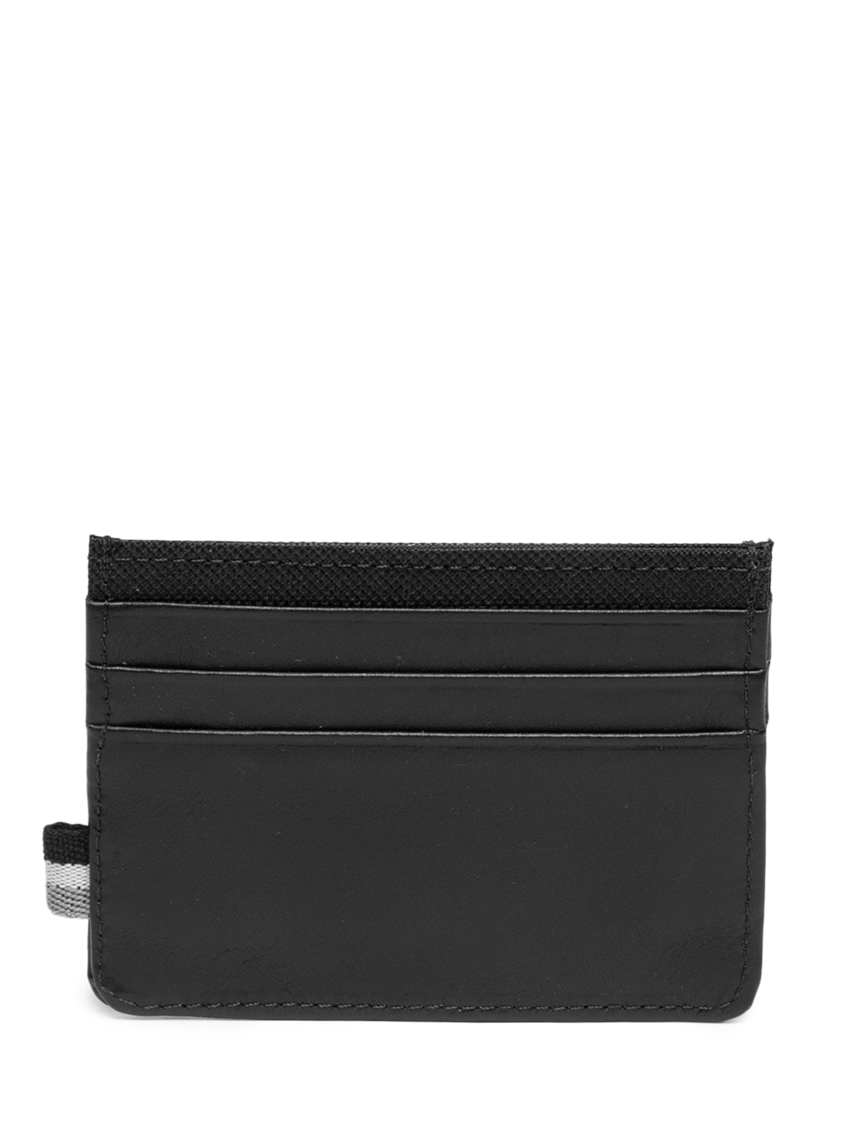 Porta Cartão Masculino De Nylon Com Gorgurão Preto Sergio K