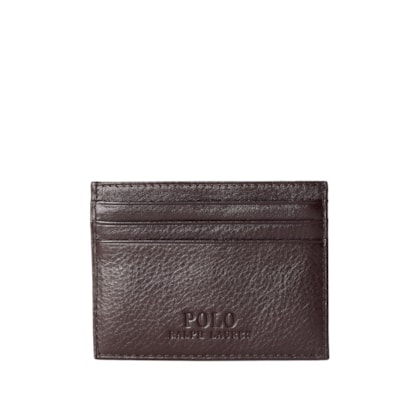 Porta Cartão Masculino Small Pebble Multi Card - Marrom
