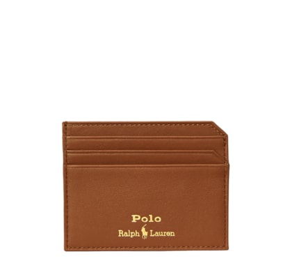 Porta Cartão Masculino Small Smooth Leather - Marrom