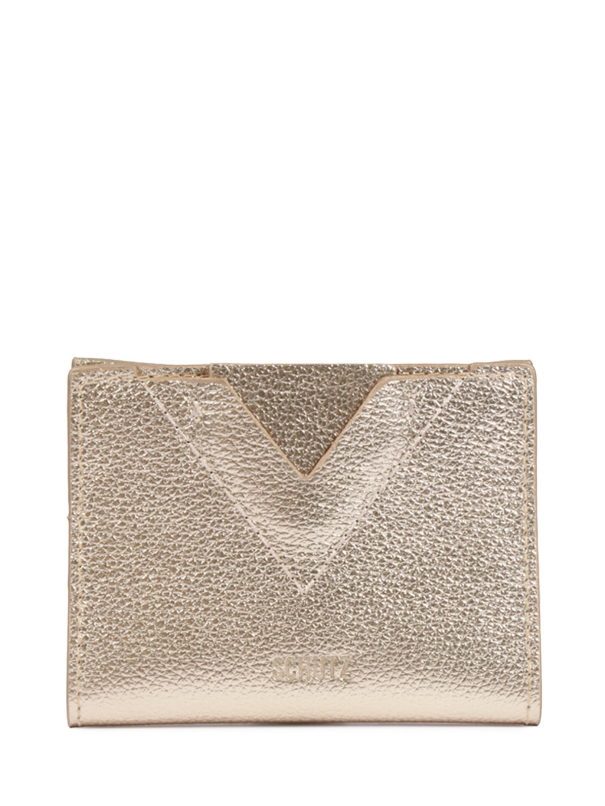 Porta-Cartões Feminino Ellie Dourado Schutz