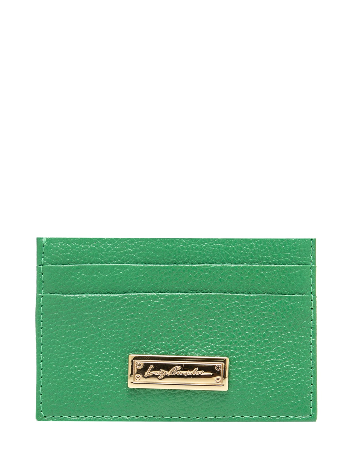 Porta Cartões Feminino Em Couro - Verde