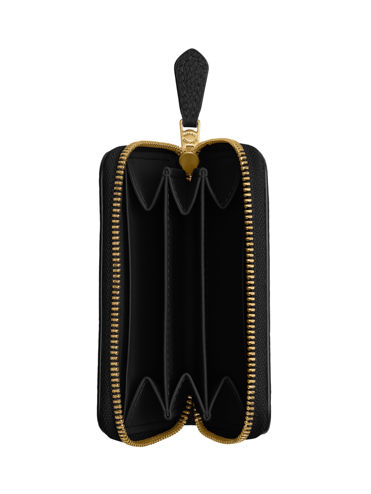 Porta Cartões Feminino Essential Small Zip Around Preto Coach