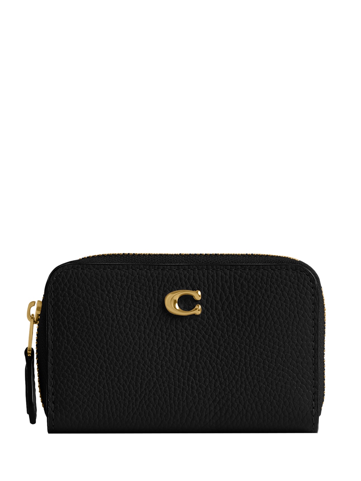 Porta Cartões Feminino Essential Small Zip Around - Preto