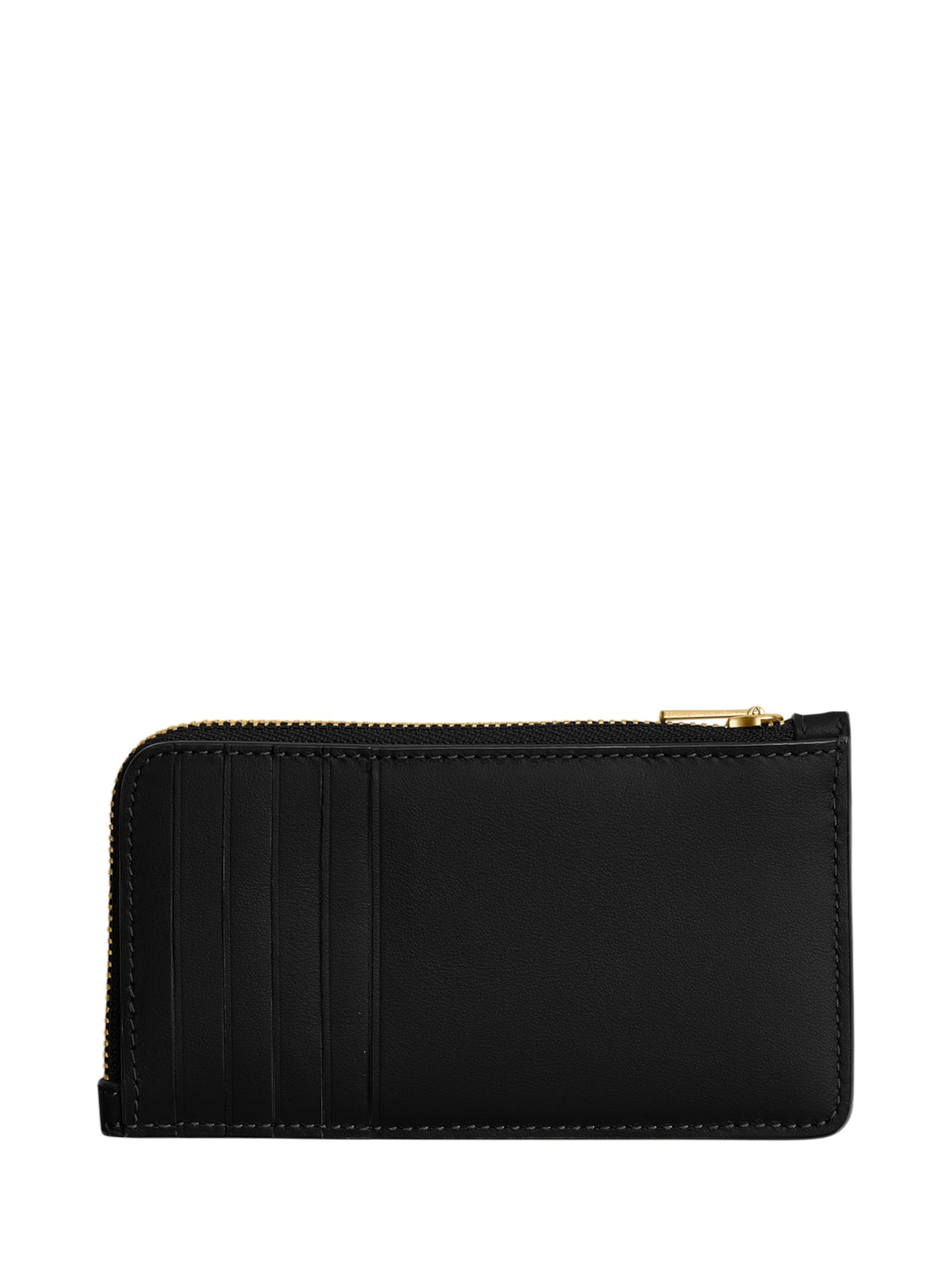 Porta-Cartões Feminino  New York Zip Preto Coach