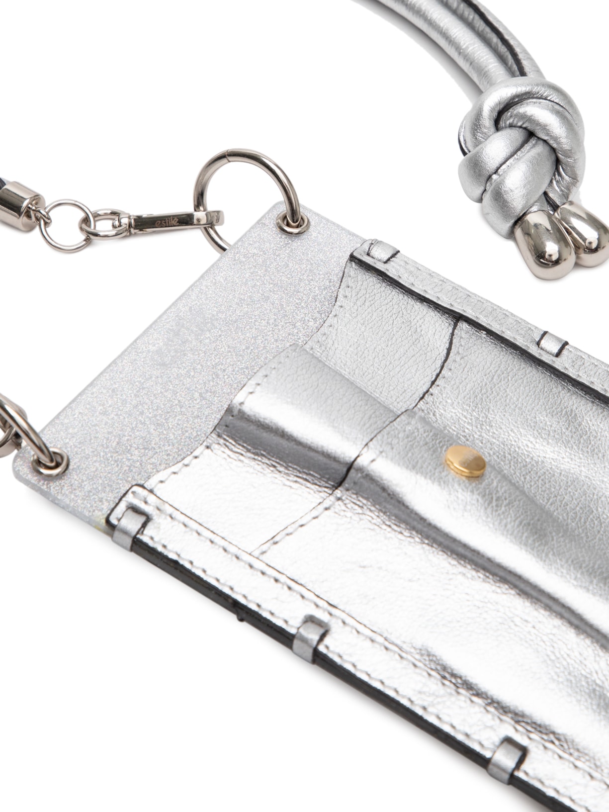 Porta Celular Feminino Hitchhiker Prata Estilé