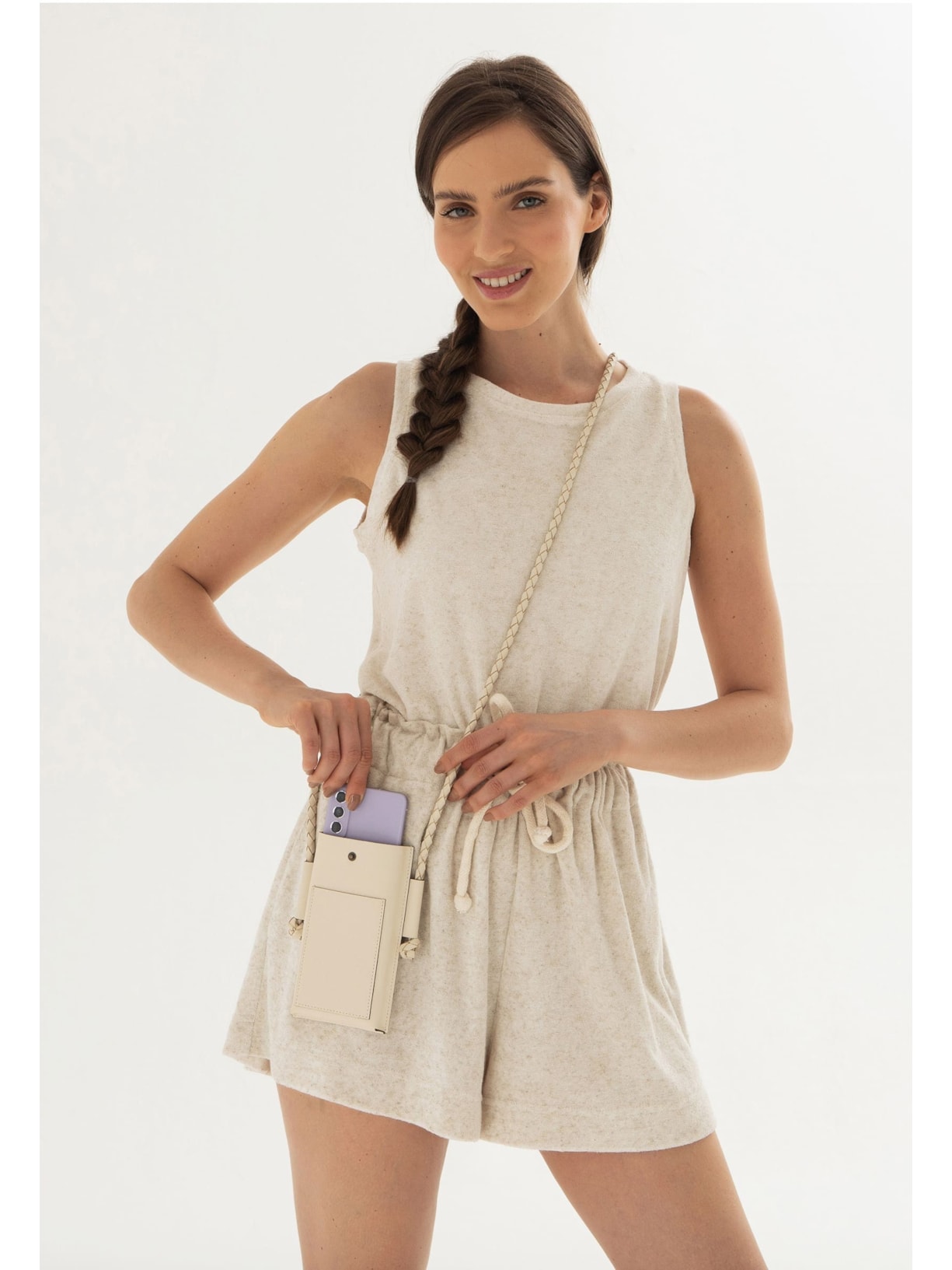 Porta Celular Off White