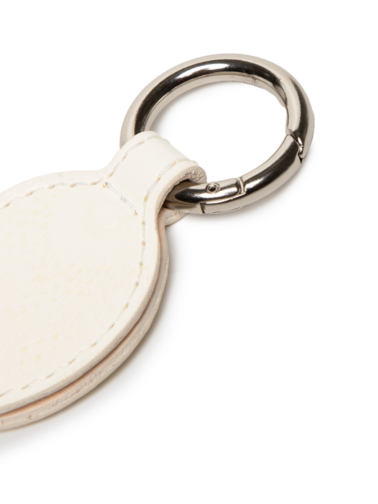 Porta Chapéu Texturizado Em Couro Off White '2Essential