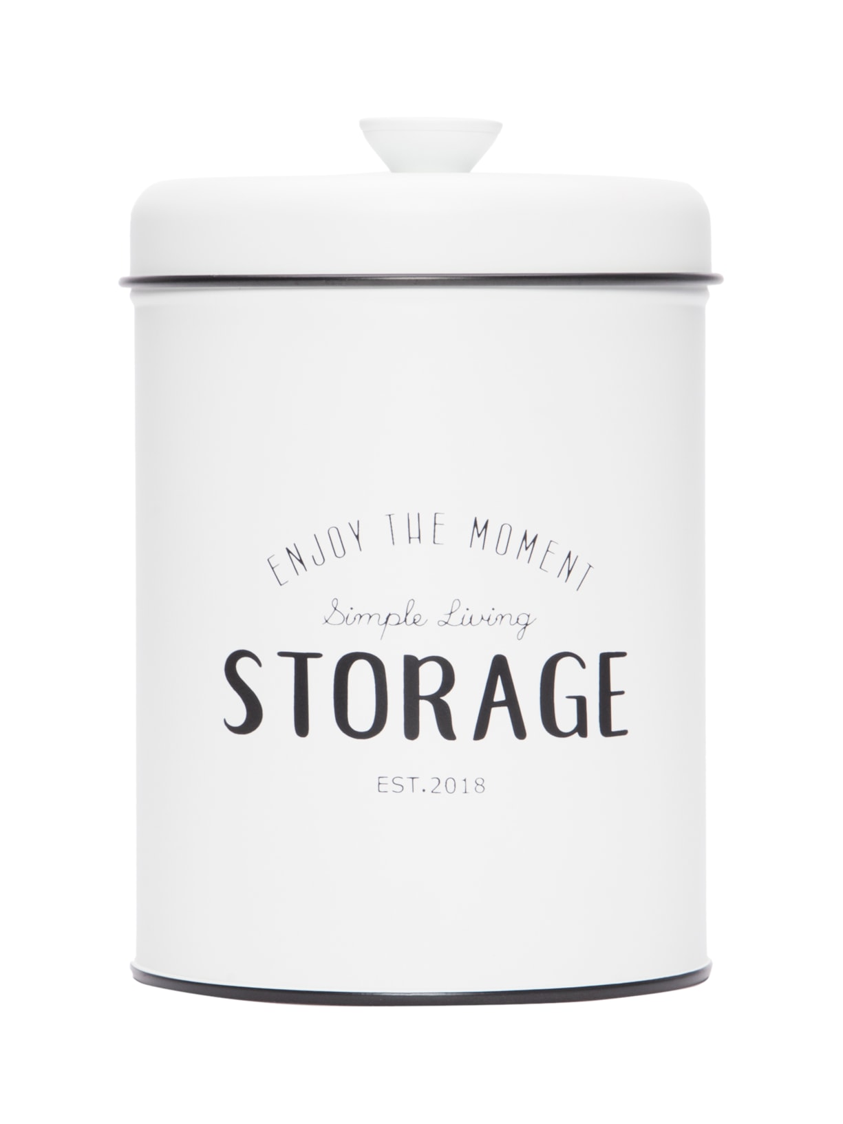 Porta Condimento De Metal - Branco