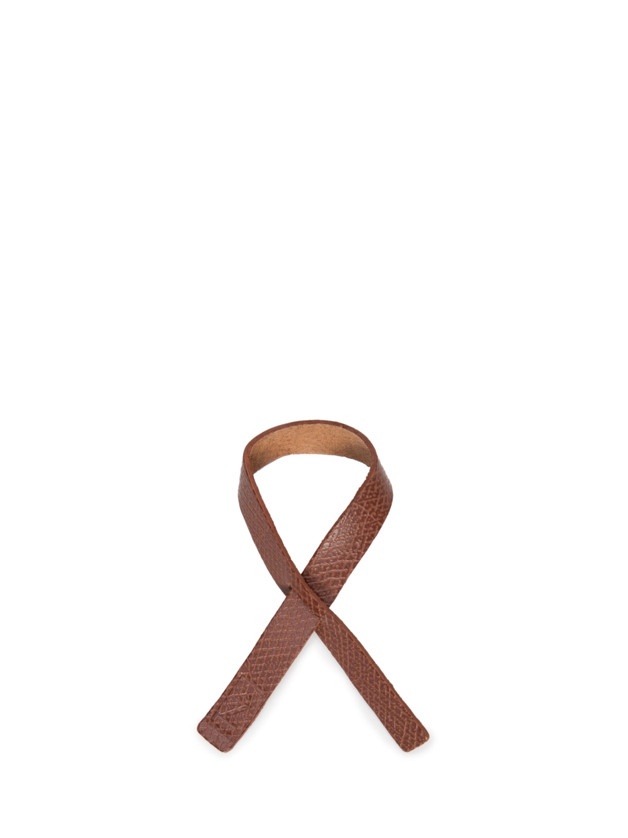 Porta Guardanapo Cravatta Em Couro Marrom Zanquê