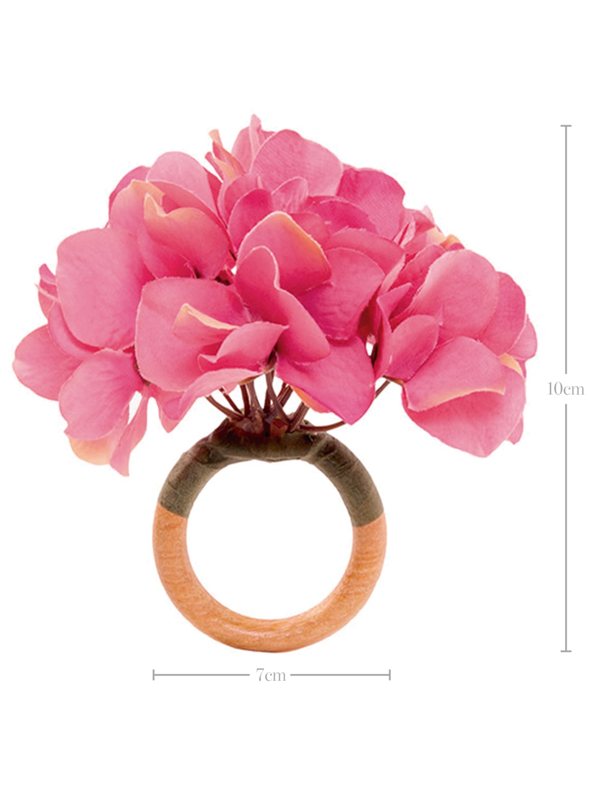 Porta Guardanapo Hortênsia Chiclete Rosa Mameg