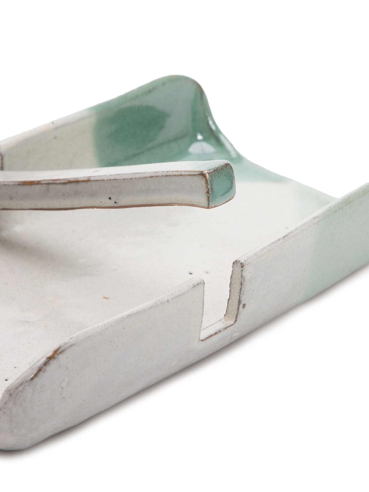 Porta Guardanapo Mergulho Em Cerâmica Branco Le Lis Casa