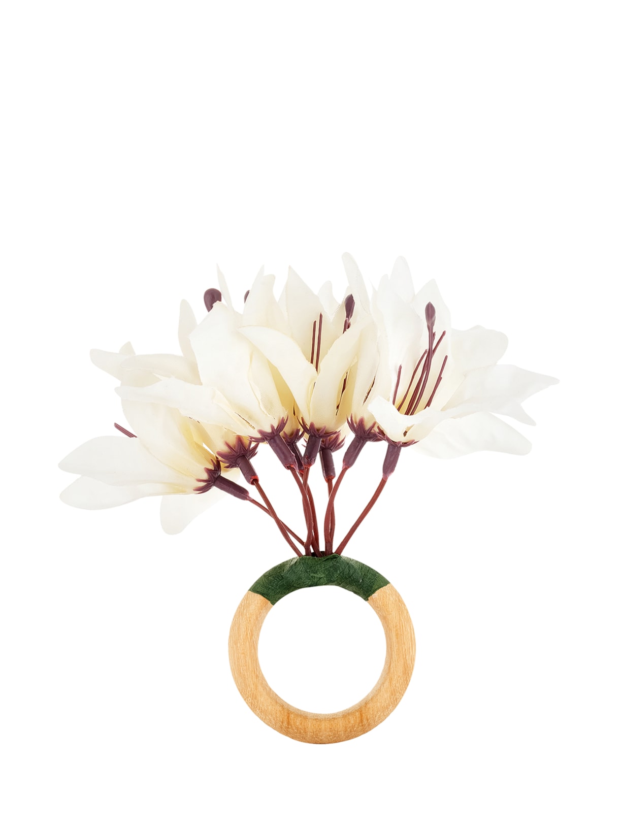 Porta Guardanapo Mini Lírio - Off White