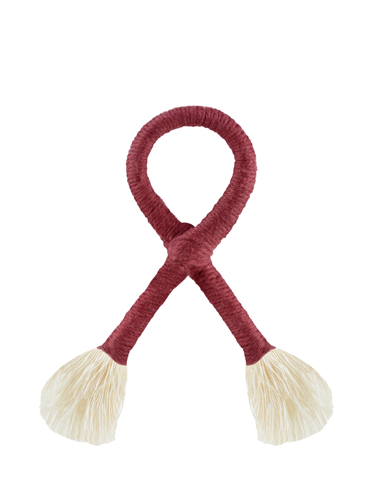 Porta Guardanapo Nature Boho Bordô - Vermelho