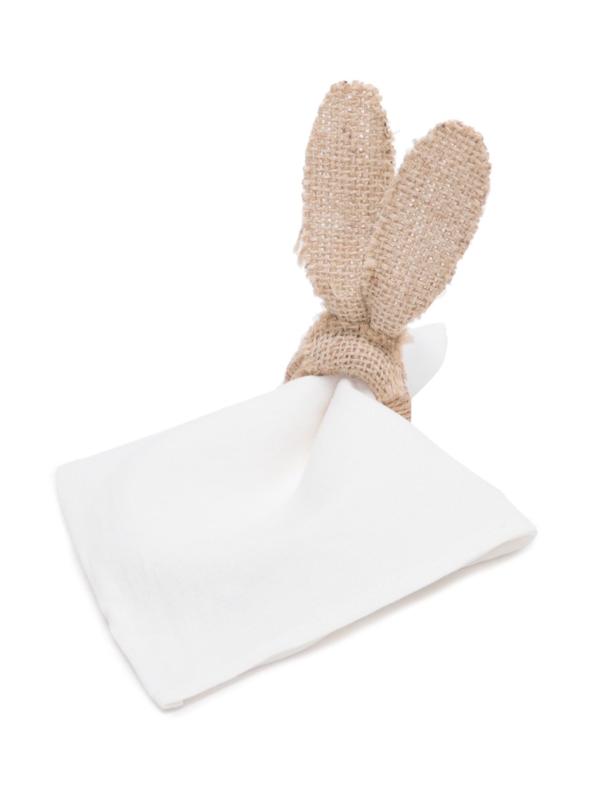 Porta Guardanapo Orelhinha 1 Unidade Bege Atelier Couvert