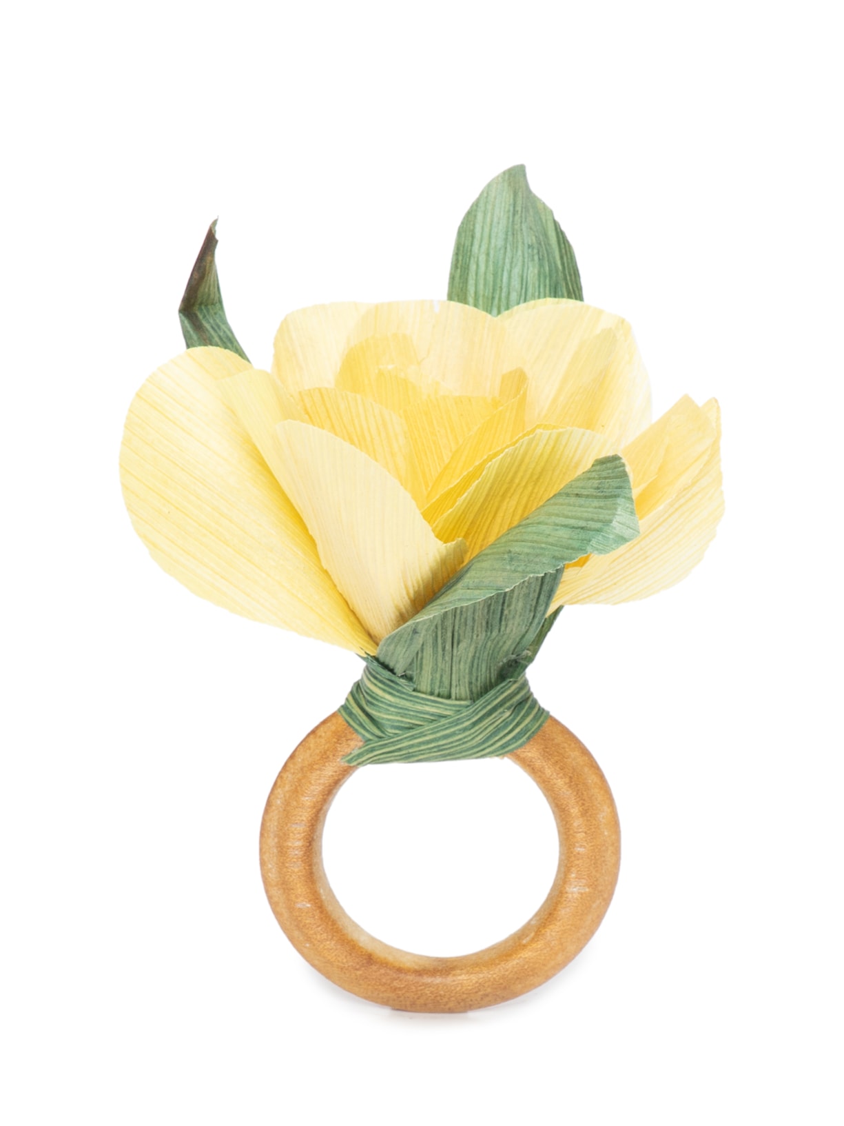 Porta Guardanapo Palha 1 Unidade - Amarelo