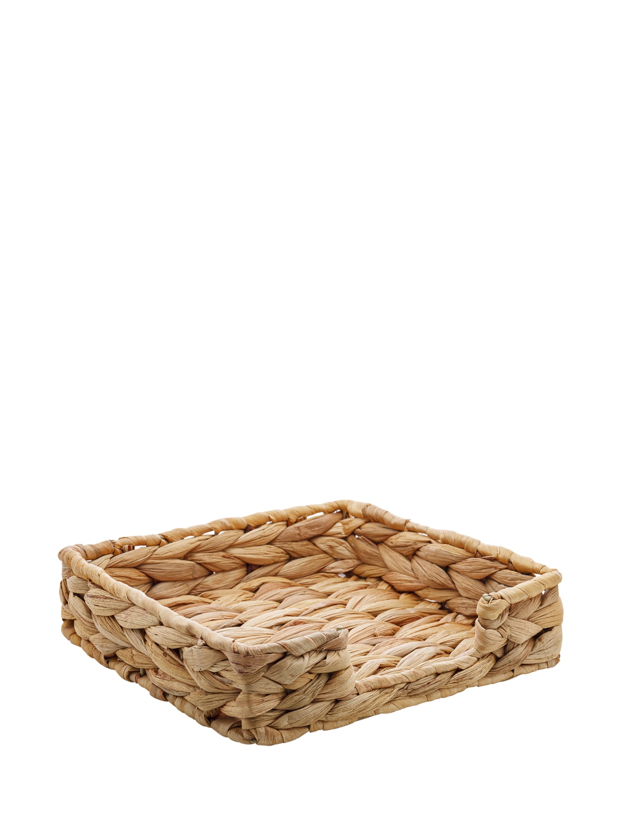 Porta Guardanapos de Fibra Natural Quadrada Lyor - Bege