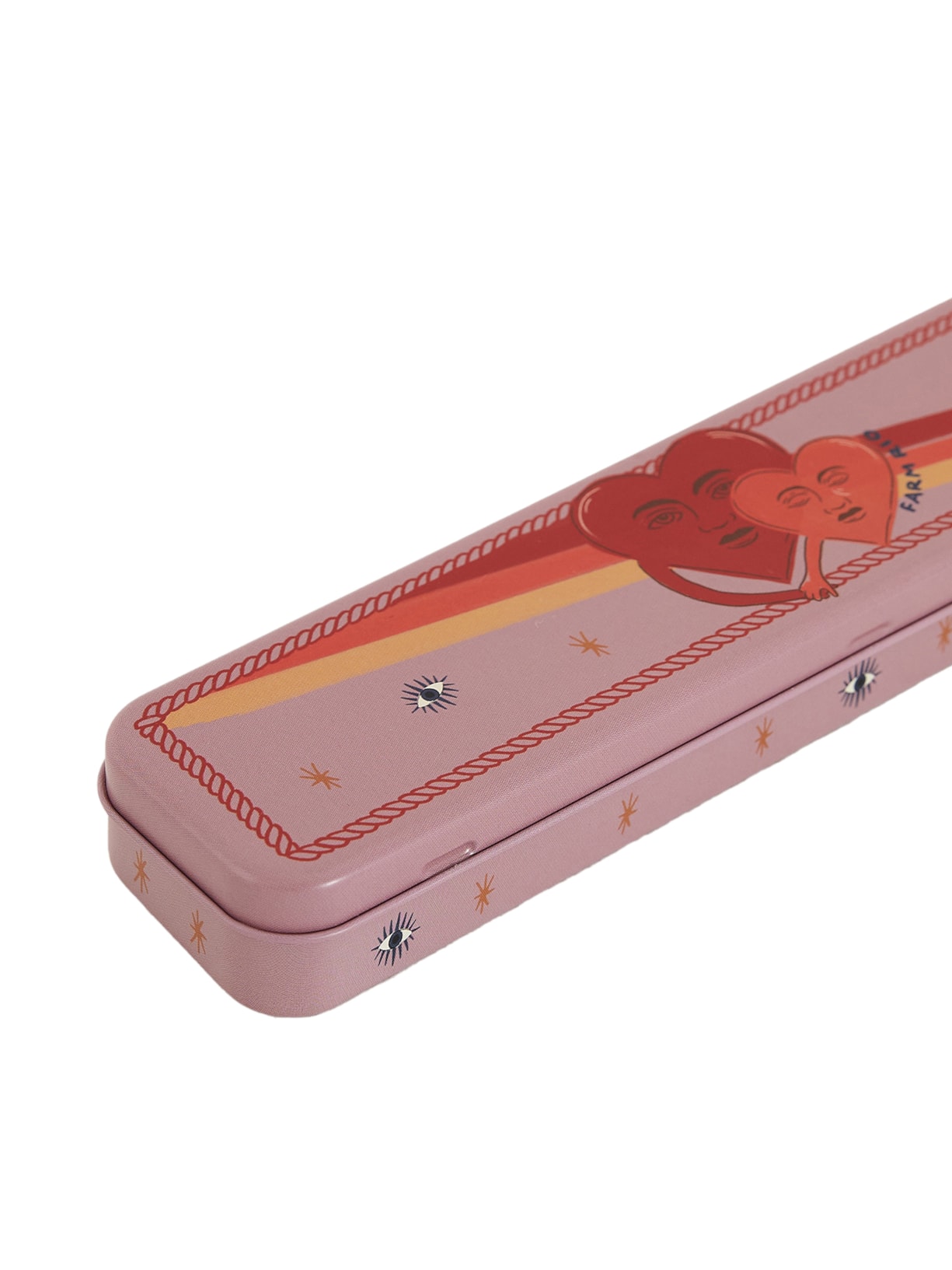 Porta Incenso Astral Coração Rosa Farm Etc