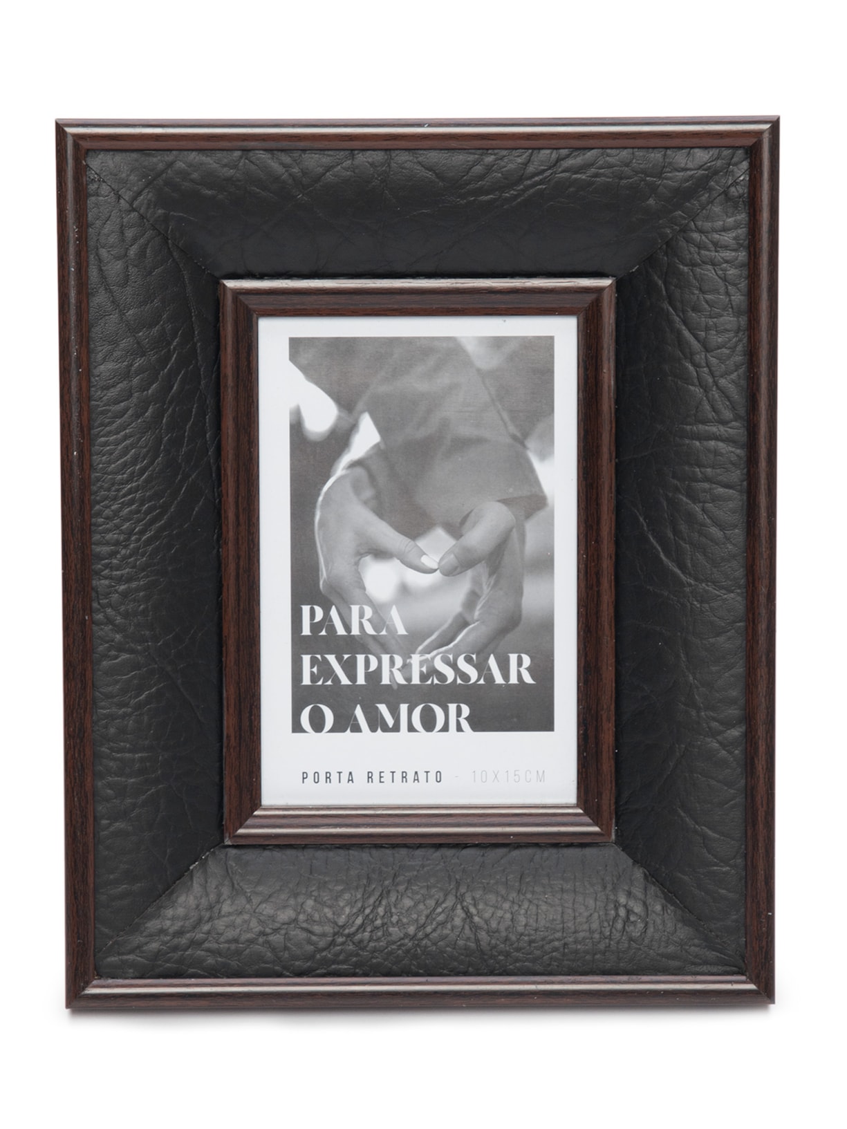 Porta Retrato Pu 1 Peça - Preto