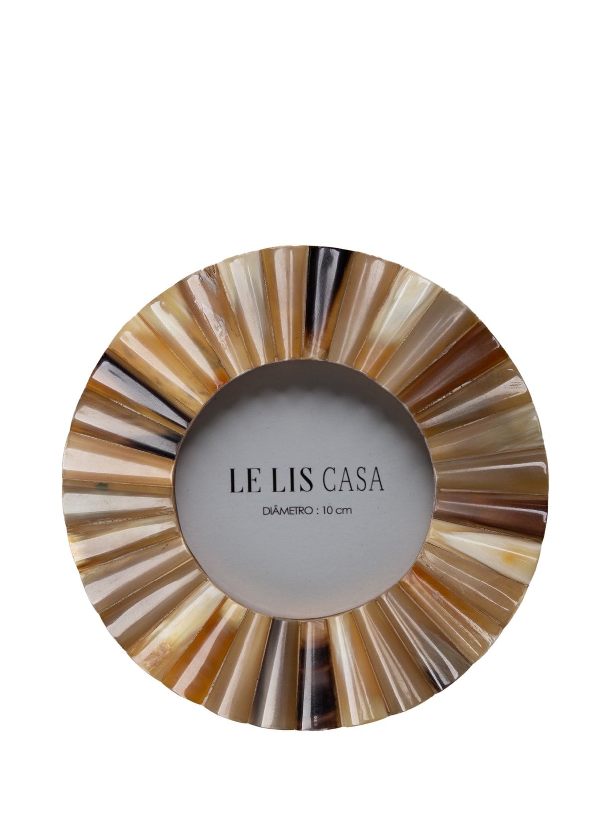 Porta Retrato Rounded Horn - Bege