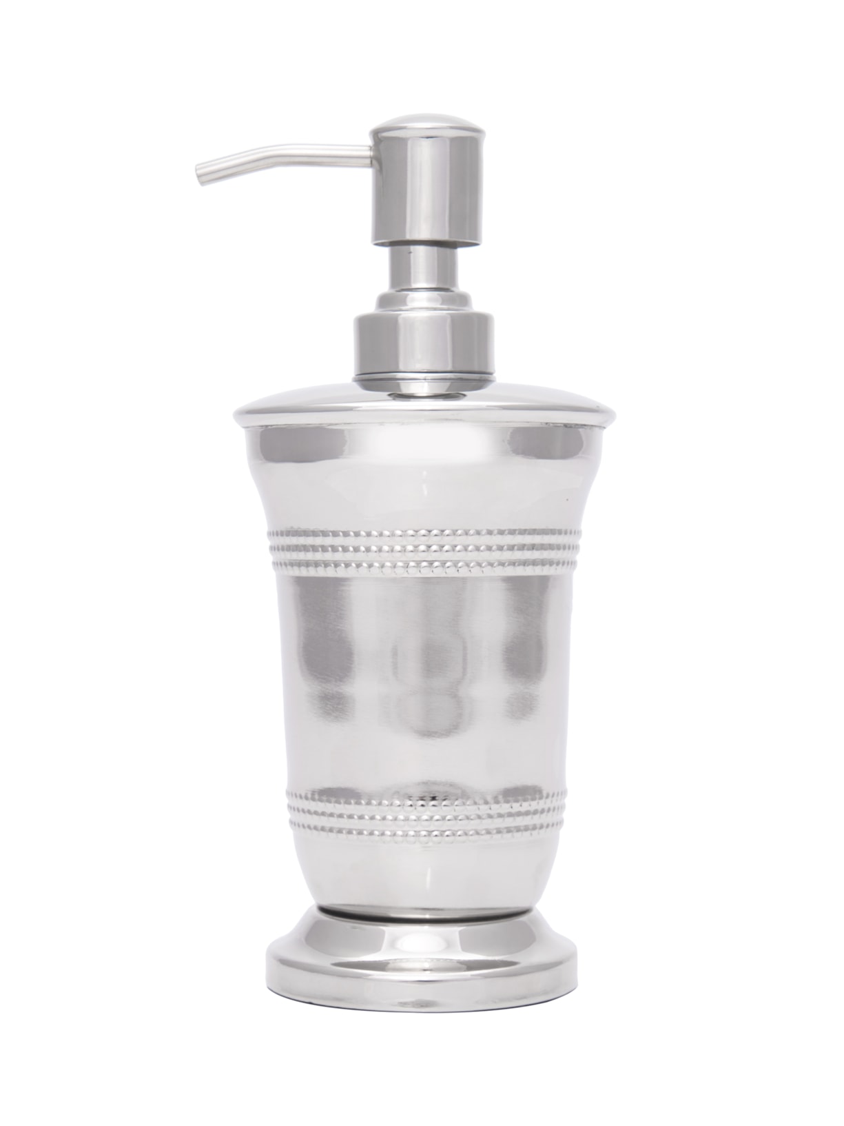 Porta Sabonete Líquido Royal Em Aço Inox Royal 380 ml - Prata