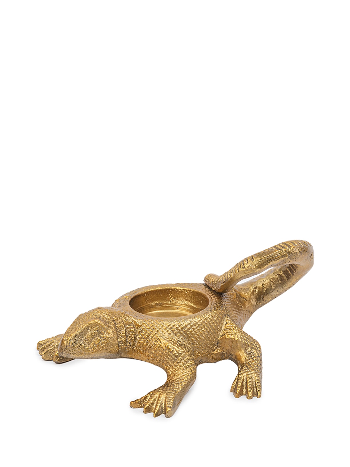 Porta Vela Lizard - Dourado