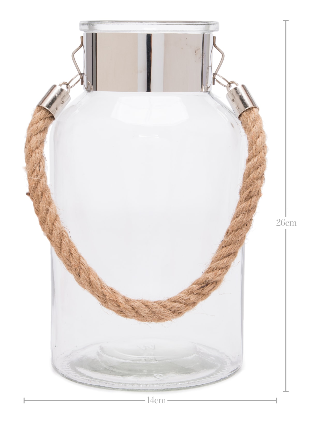 Pote Frisia Em Vidro 1 Peça '2Home