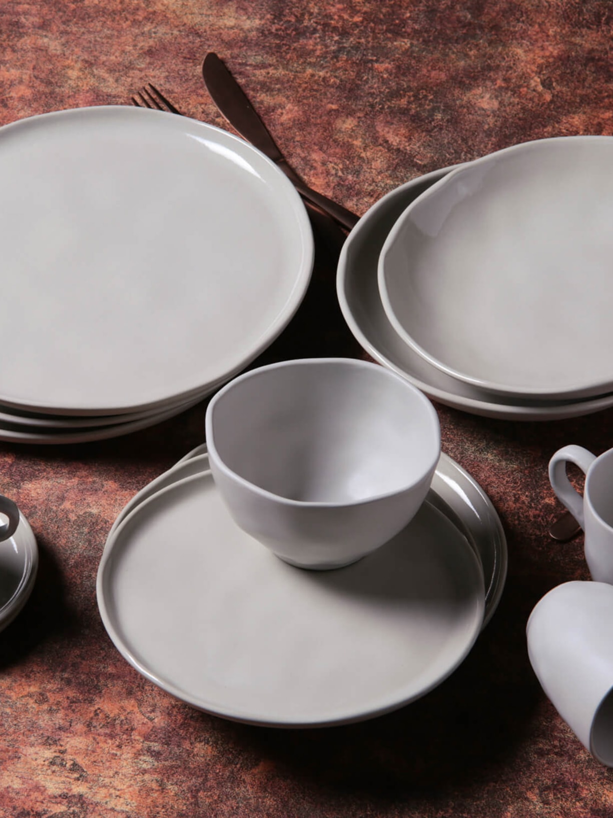 Prato Fundo Bio Stoneware Clay Branco Porto Brasil