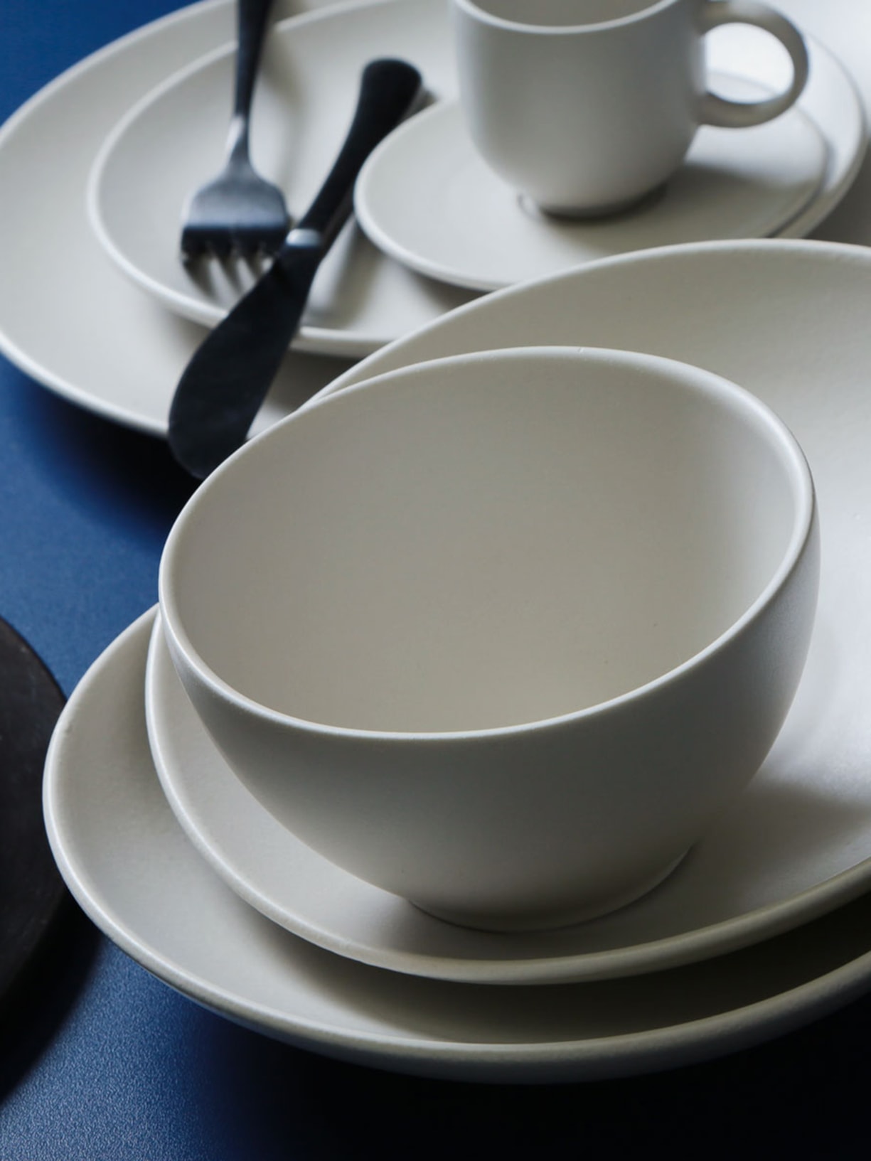 Prato Fundo Coup Stoneware Vit Cinza Porto Brasil