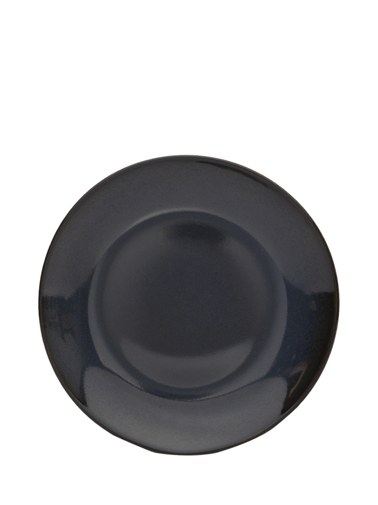 Prato Noir Para Sobremesa Em Cerâmica - Azul