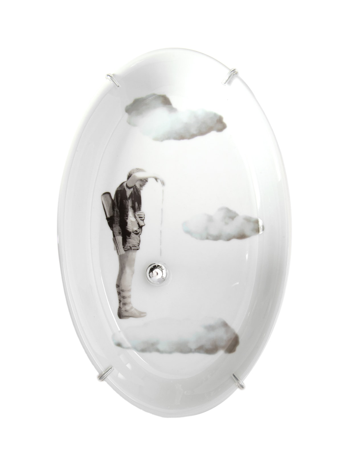 Prato Oval Sonho - Branco