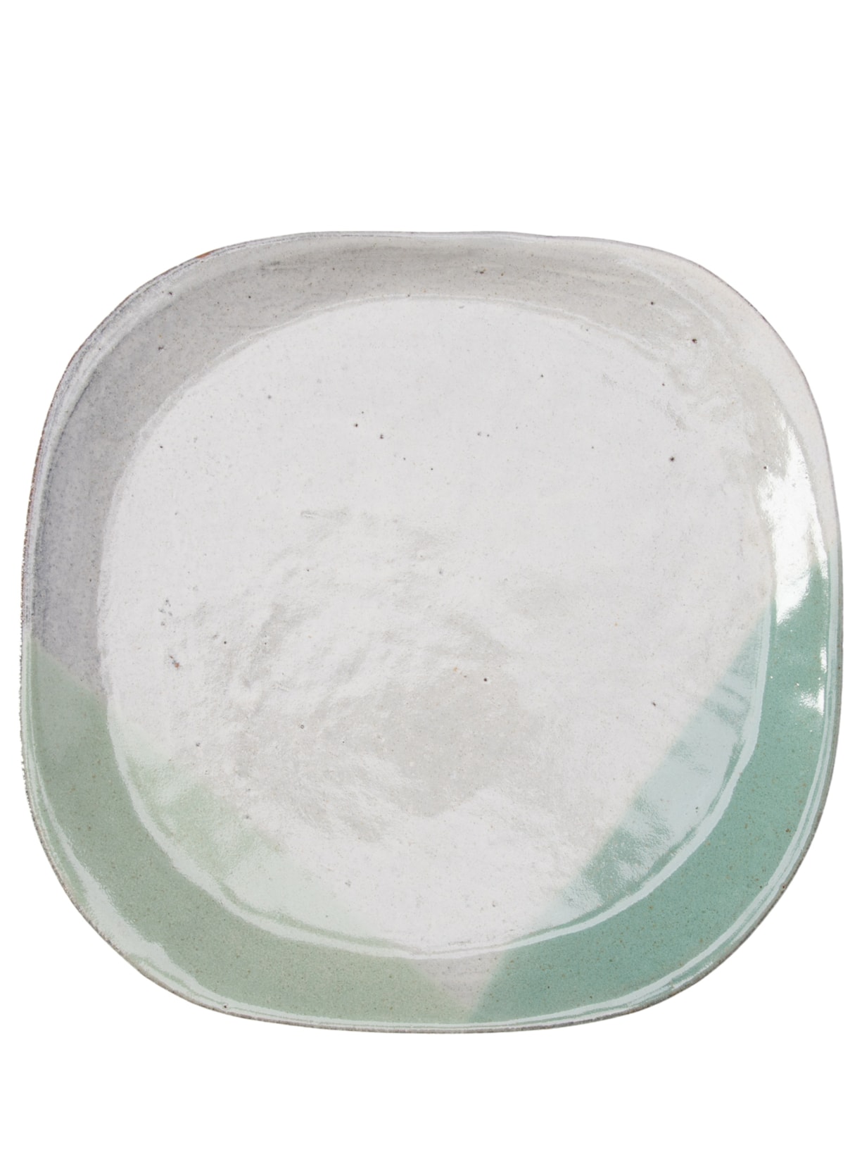 Prato Raso Mergulho Em Cerâmica - Off White