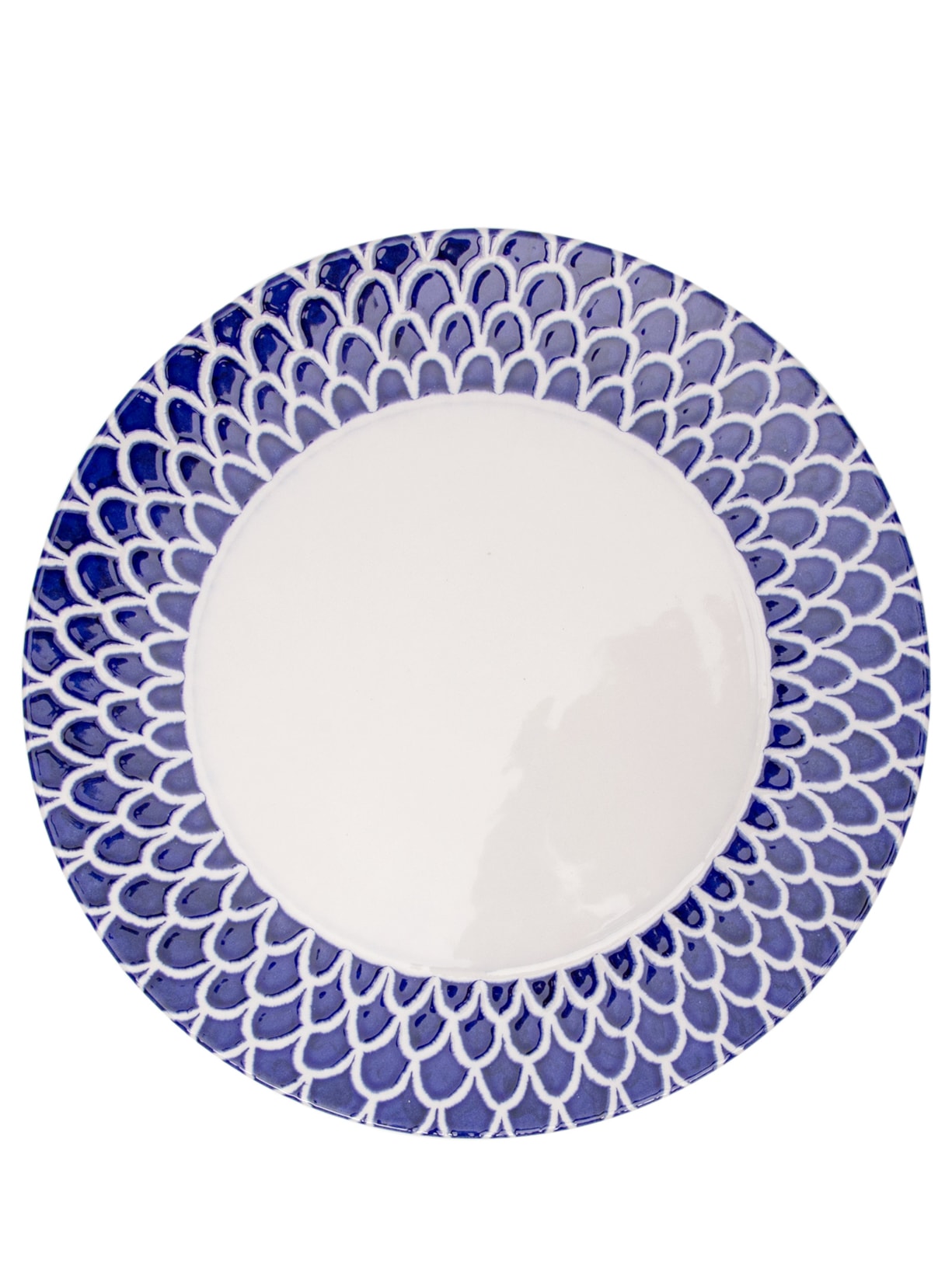 Prato Raso Peixes - Azul