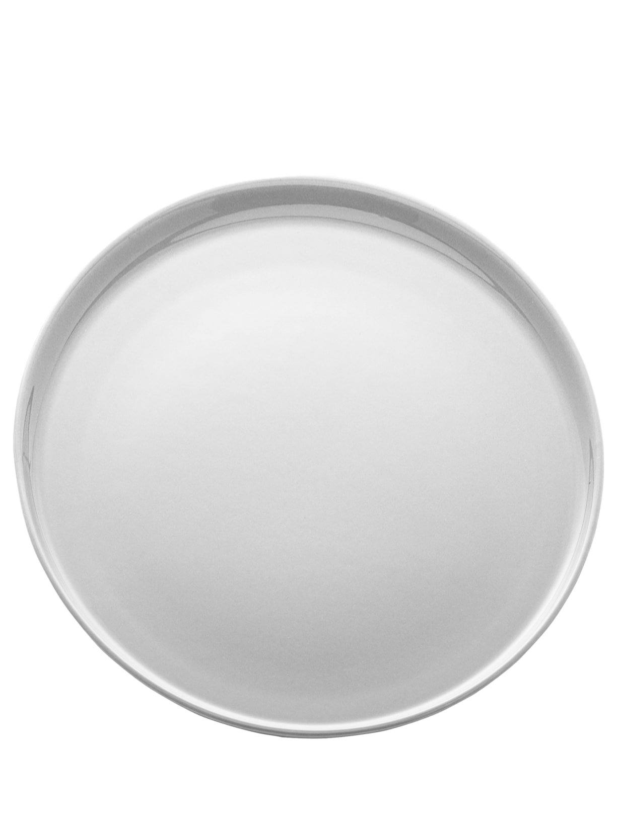 Prato Raso Vadim Em Cerâmica - Branco
