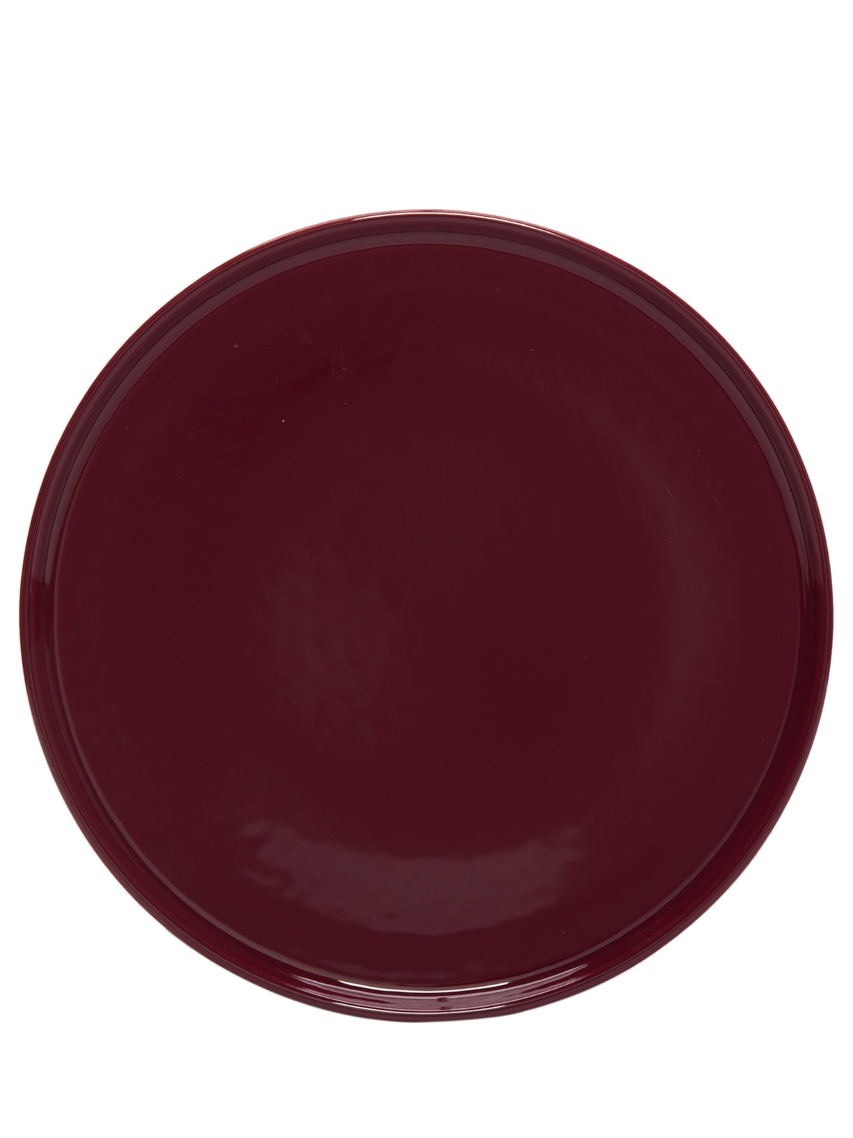Prato Raso Vadim Em Cerâmica - Vinho