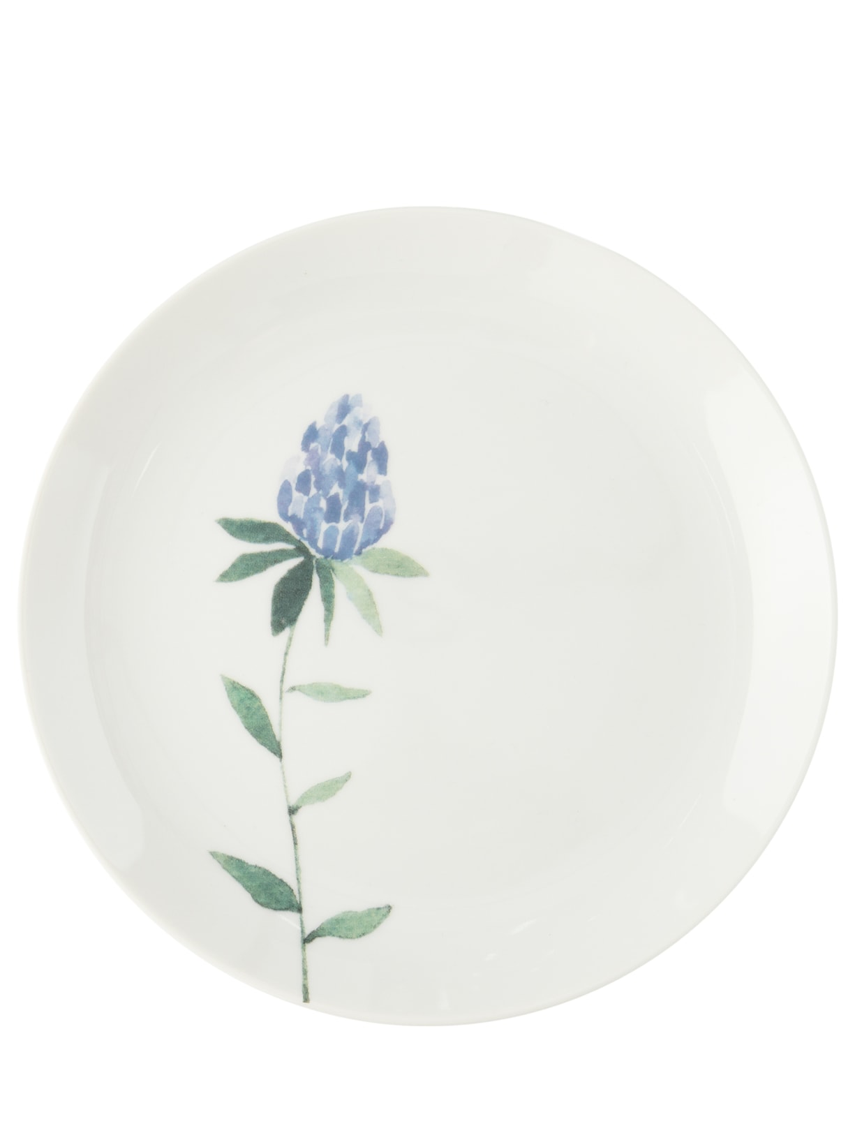 Prato Sobremesa Flor Do Campo 1 Unidade Branco Bold Eye