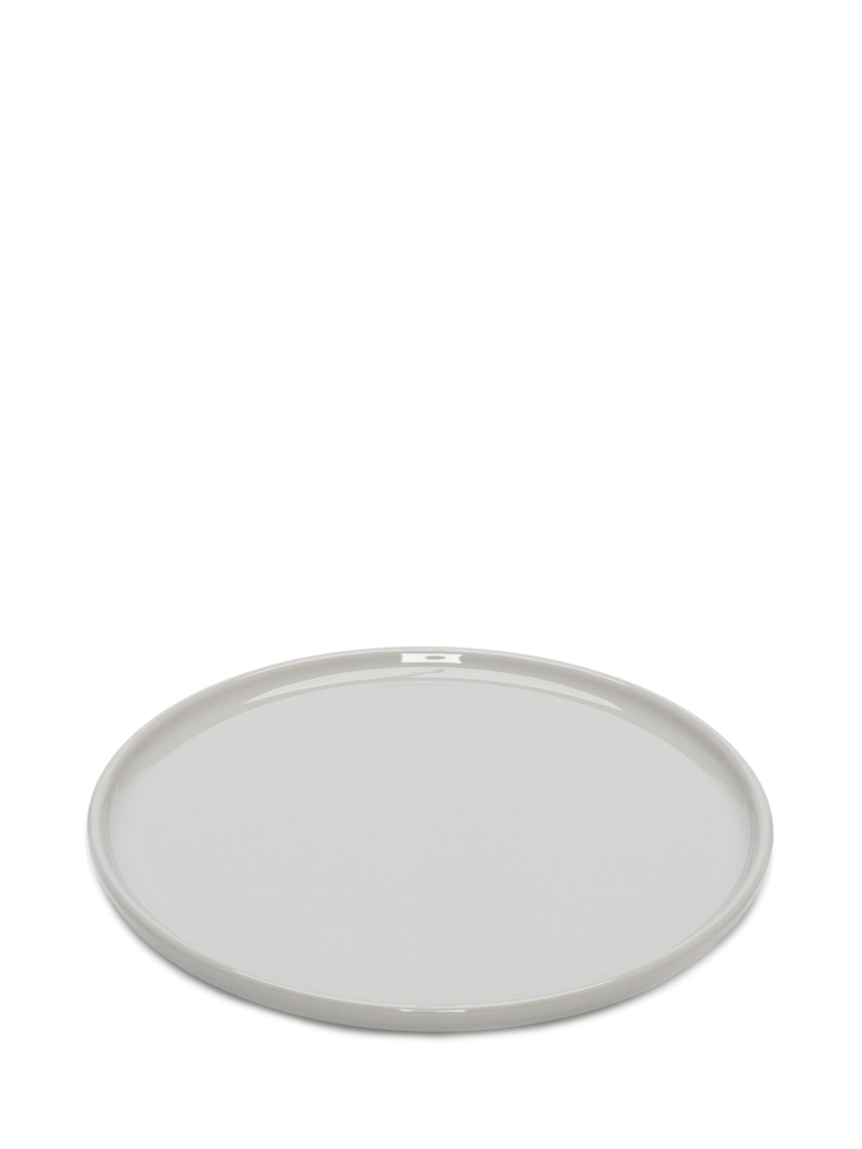 Prato Sobremesa Vadim Em Cerâmica Cinza Wolff