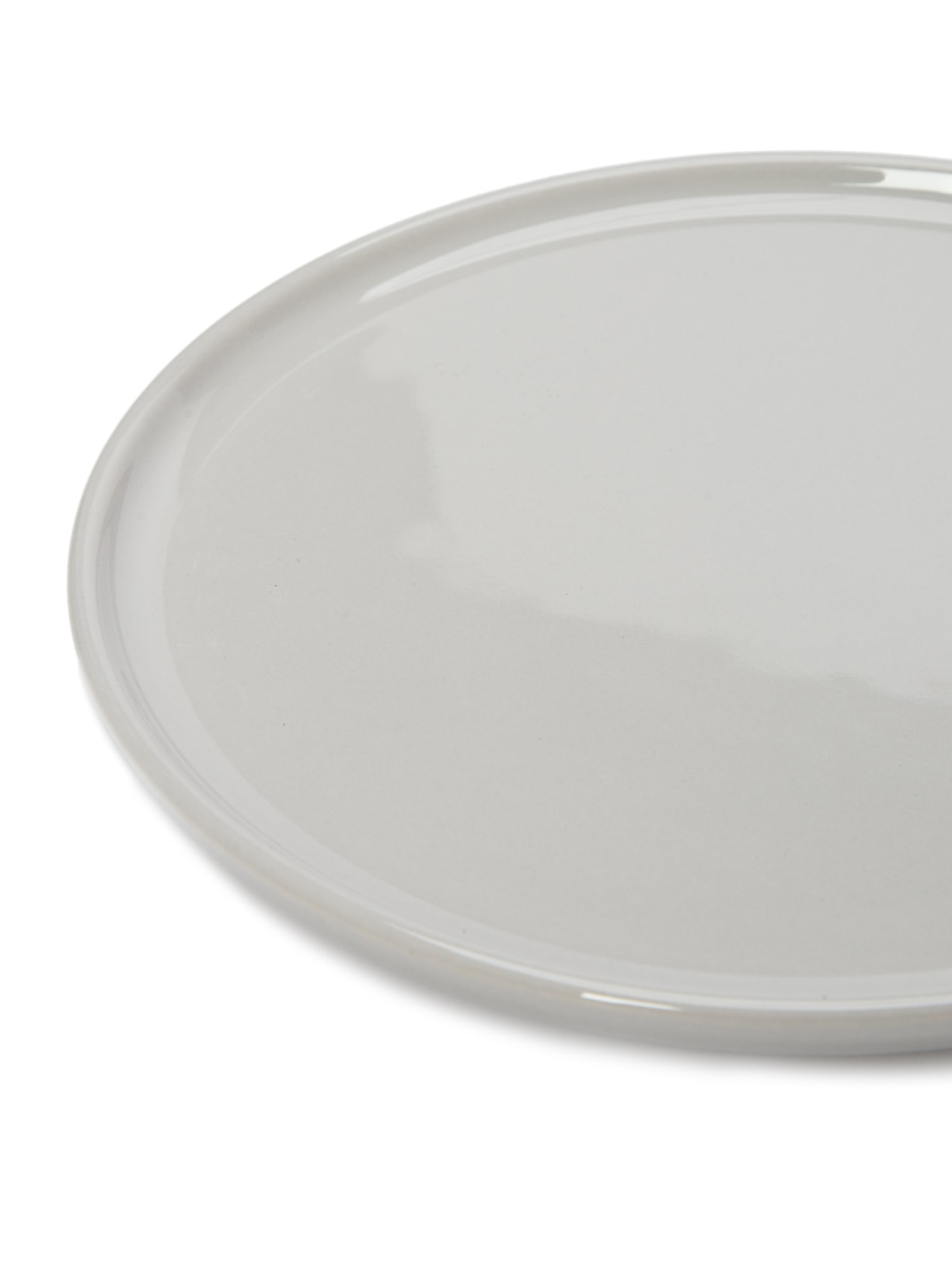 Prato Sobremesa Vadim Em Cerâmica Cinza Wolff