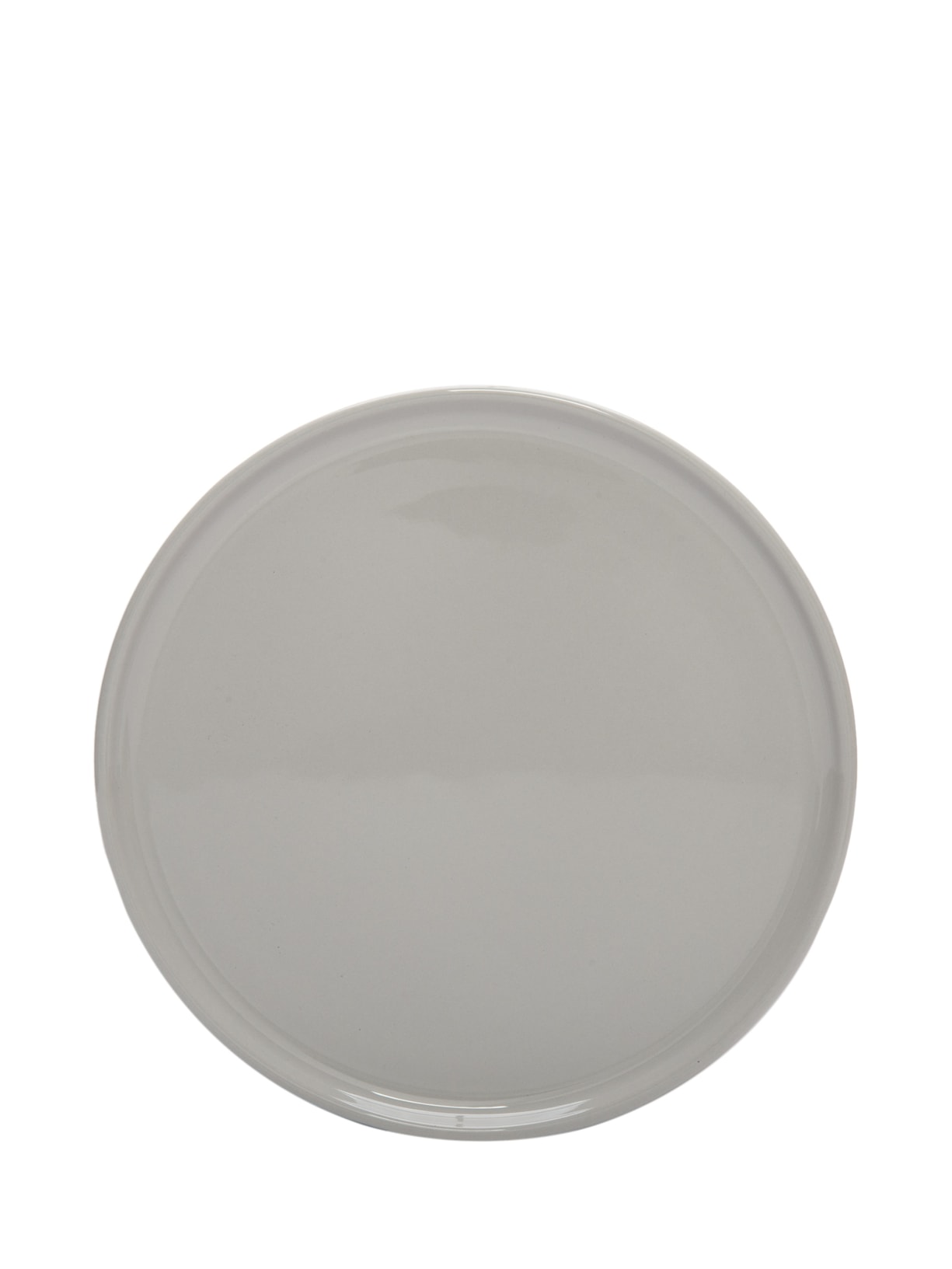 Prato Sobremesa Vadim Em Cerâmica Cinza Wolff