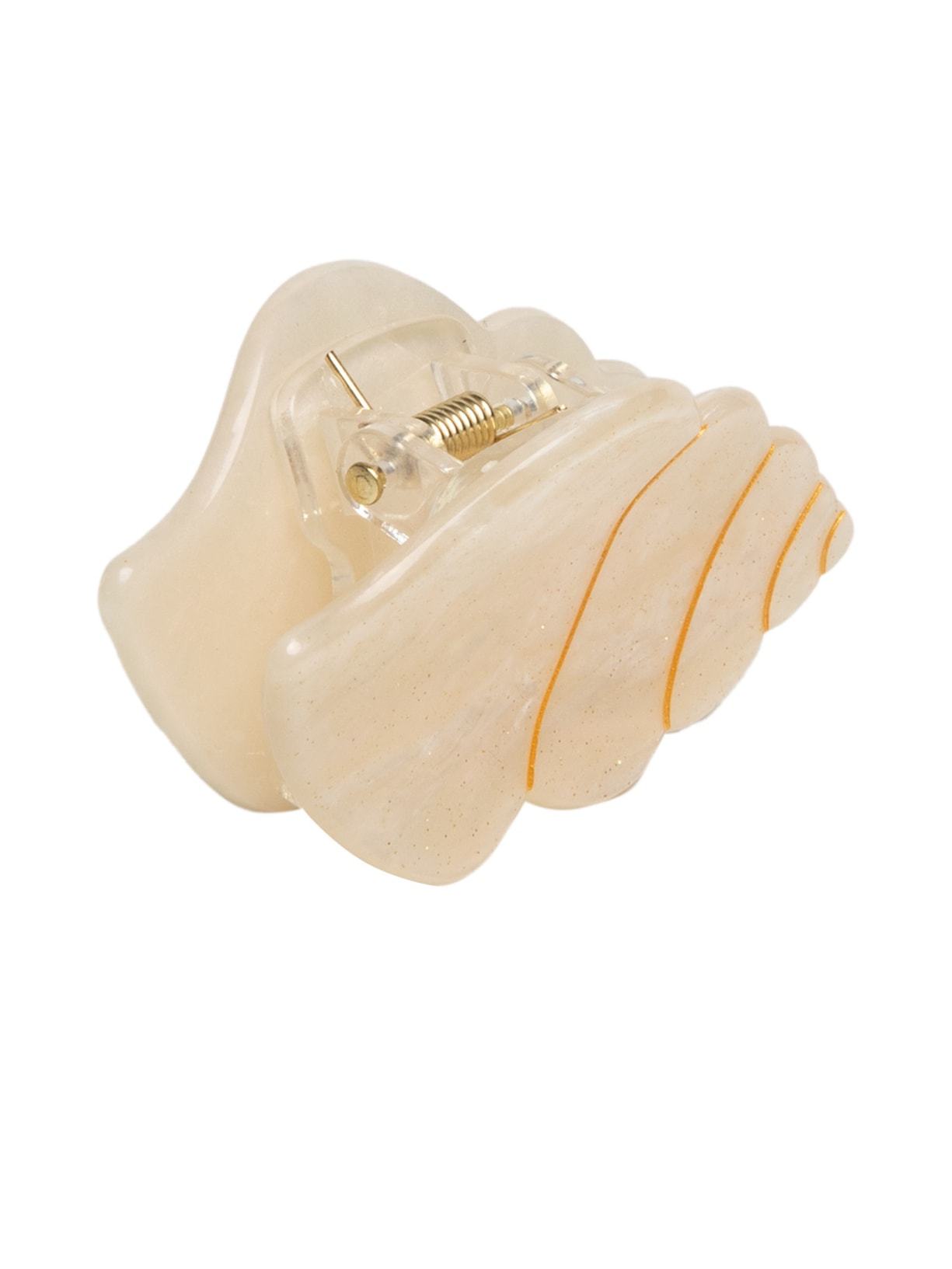 Presilha De Cabelo Feminina Concha Off White Farm Etc