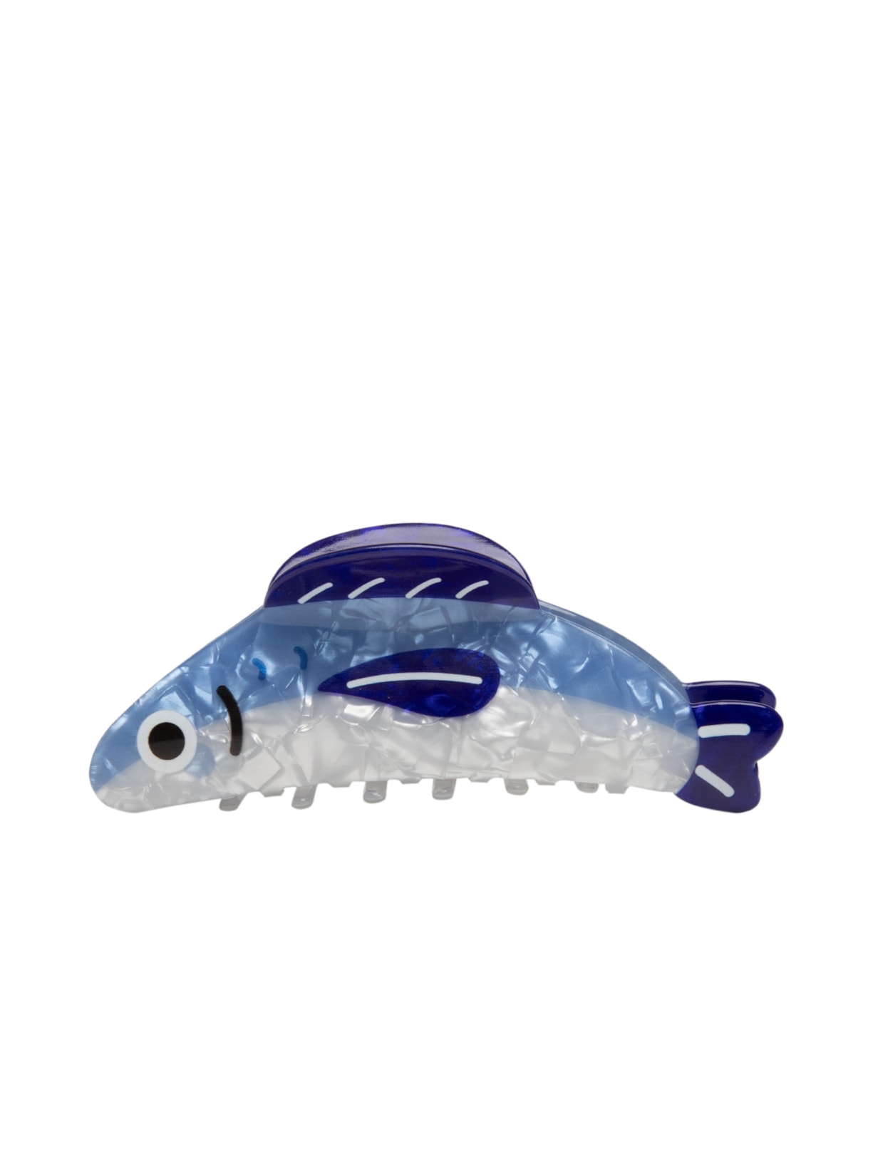 Presilha De Cabelo Feminina Sardinha Azul Farm Etc