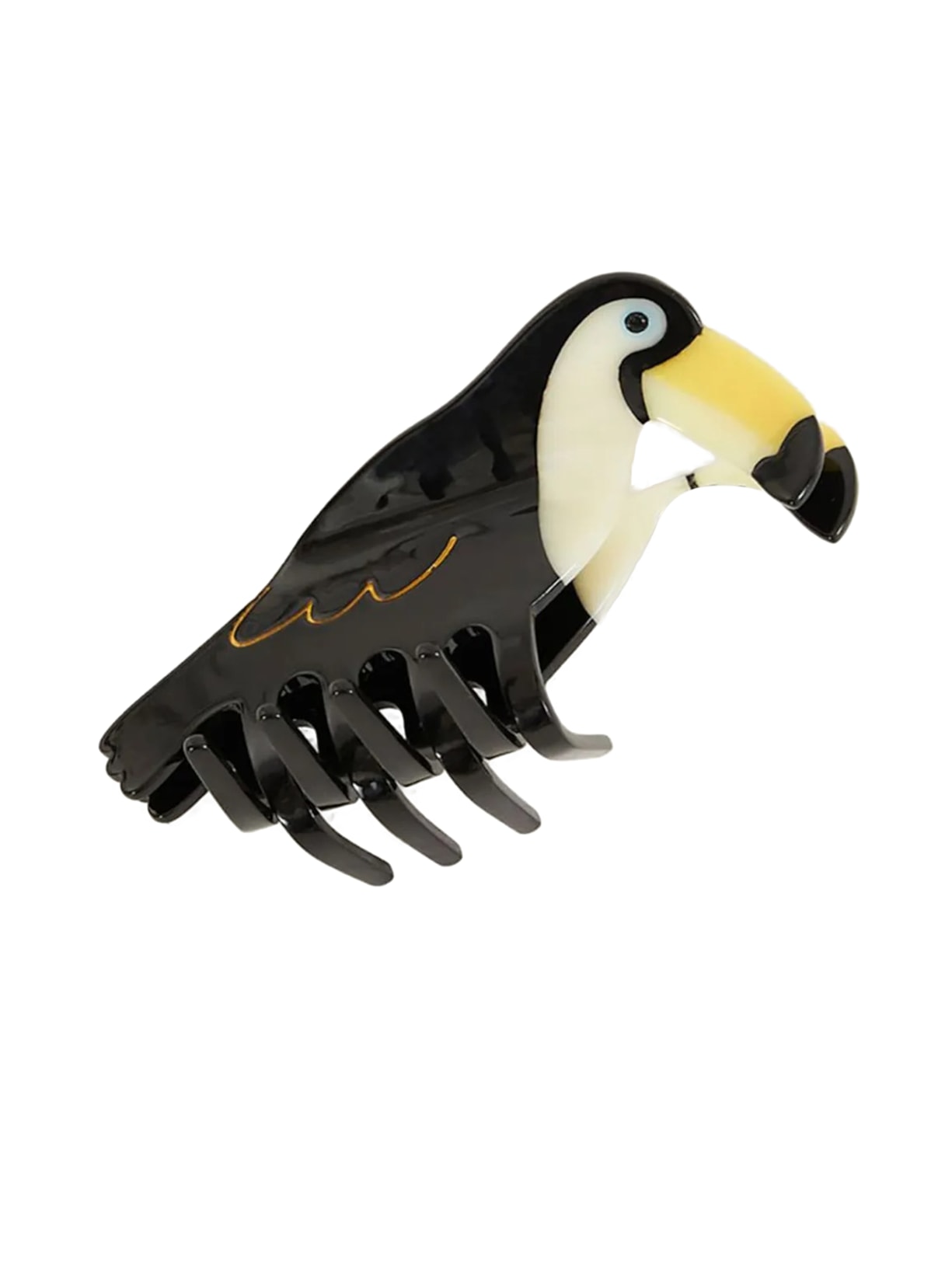 Presilha De Cabelo Tucano - Preto