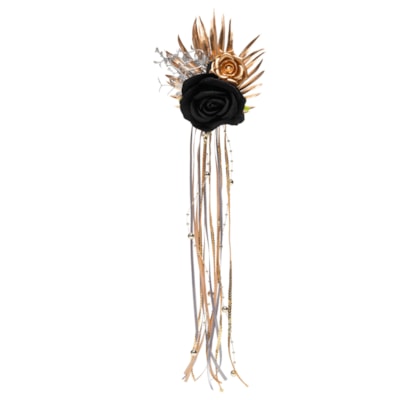 Presilha Feminina Carnaval Rosa - Preto