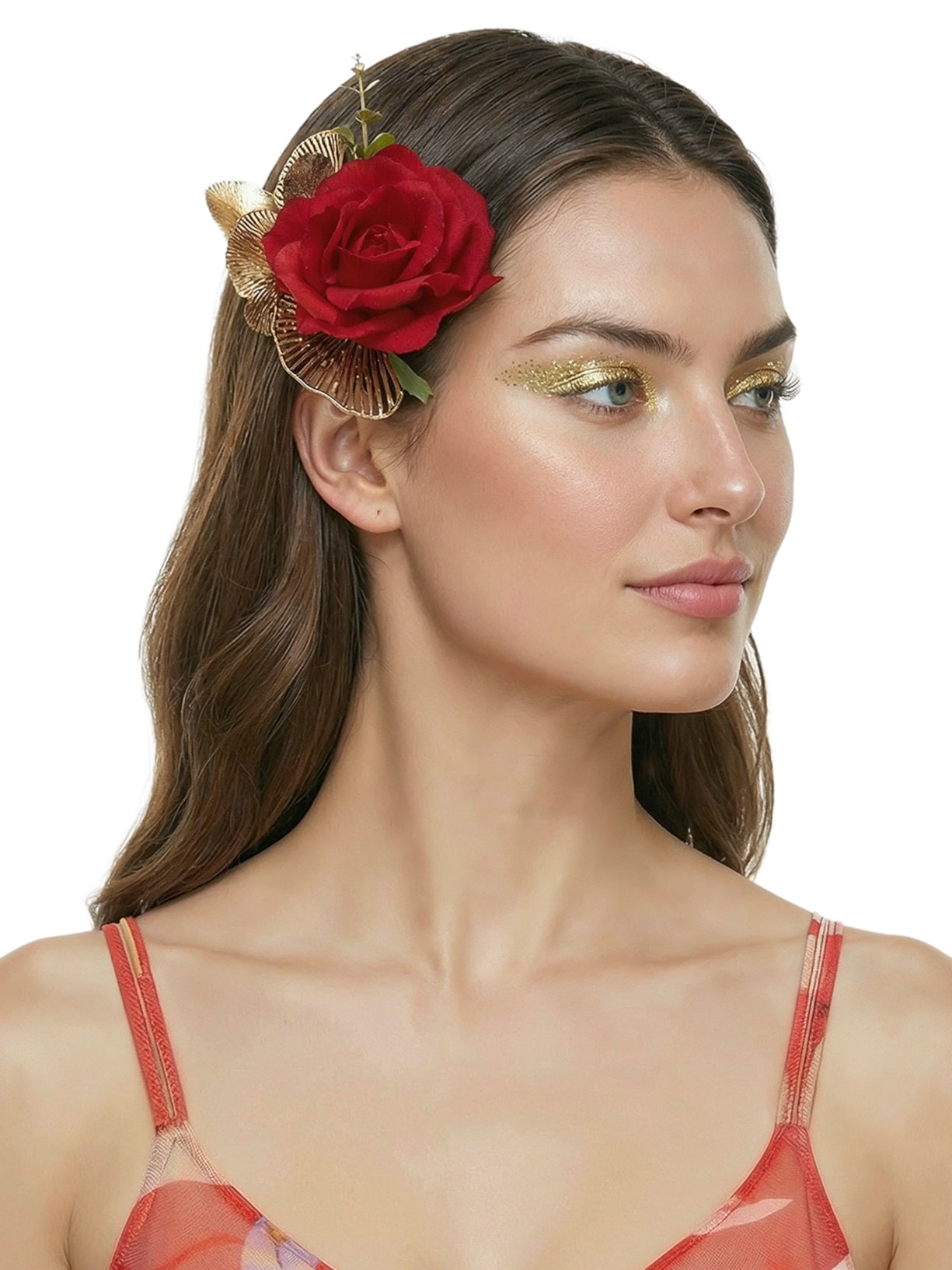 Presilha Feminina Carnaval Rosa Vermelho Market 33