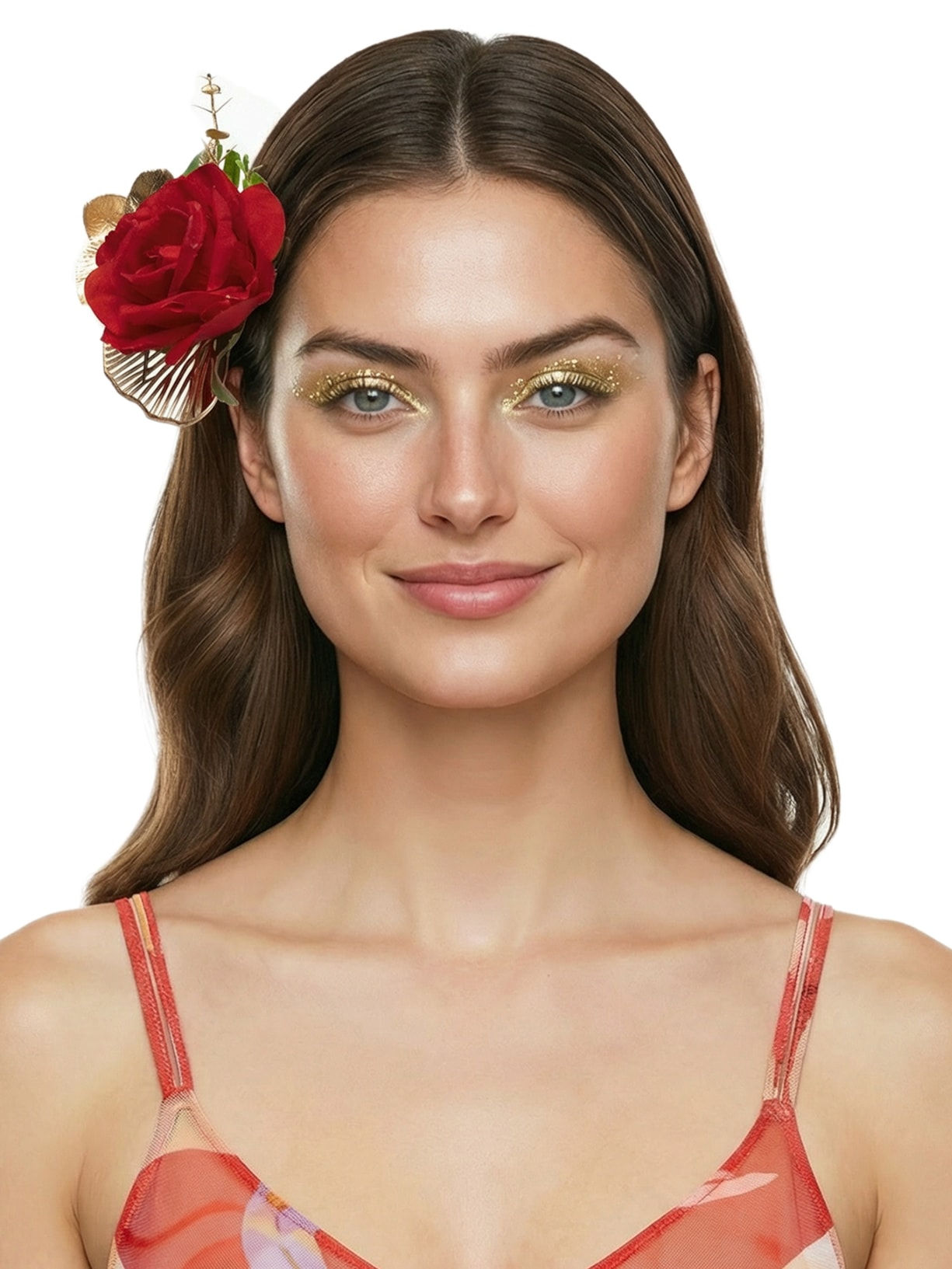 Presilha Feminina Carnaval Rosa Vermelho Market 33