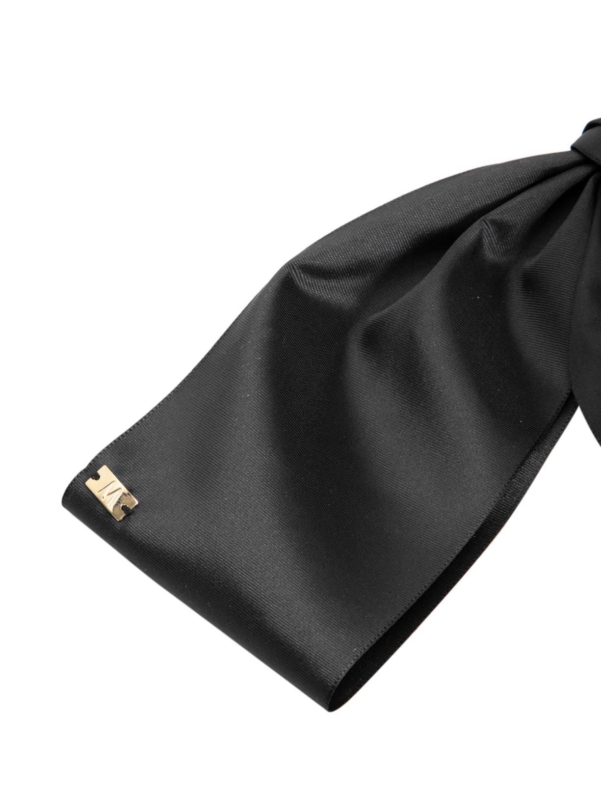 Presilha Laço Chicago Tafetá Preto Matilda