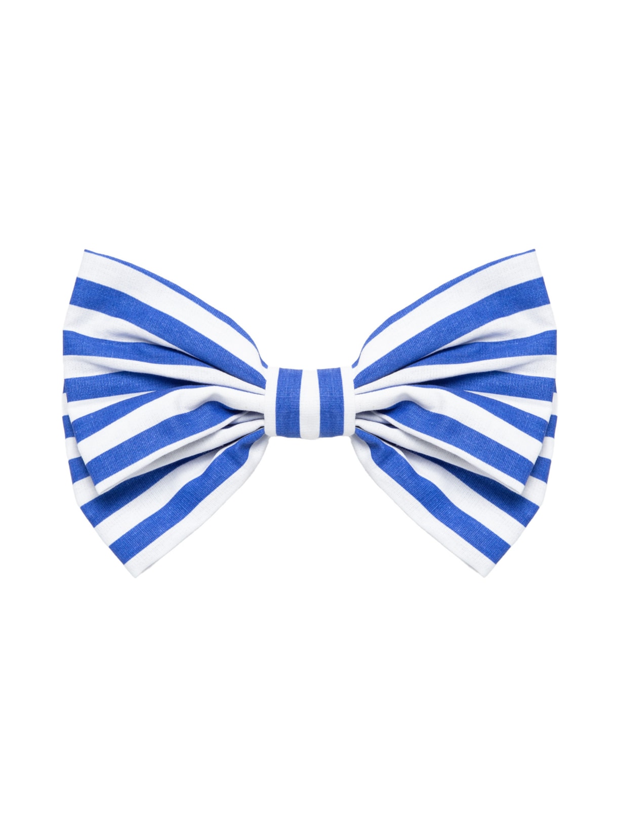 Presilha Laço Listrado - Azul