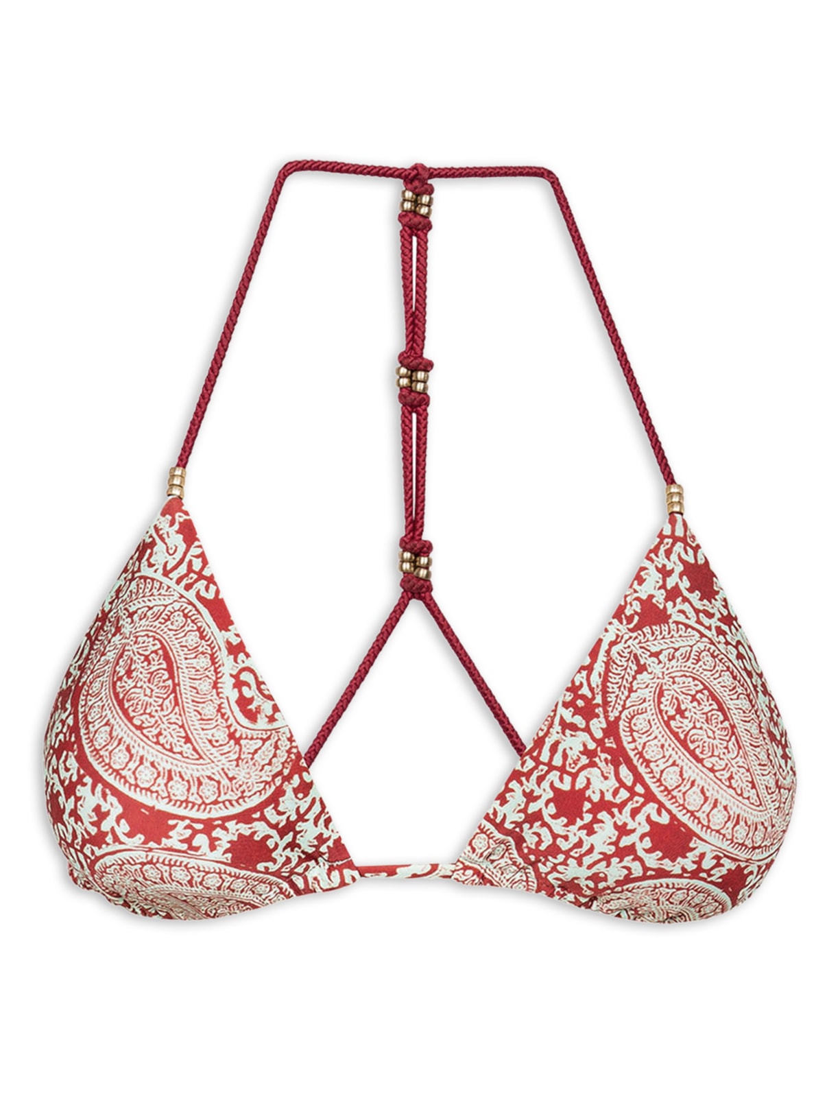 Prya R Asha T Back Top Vermelho Vix