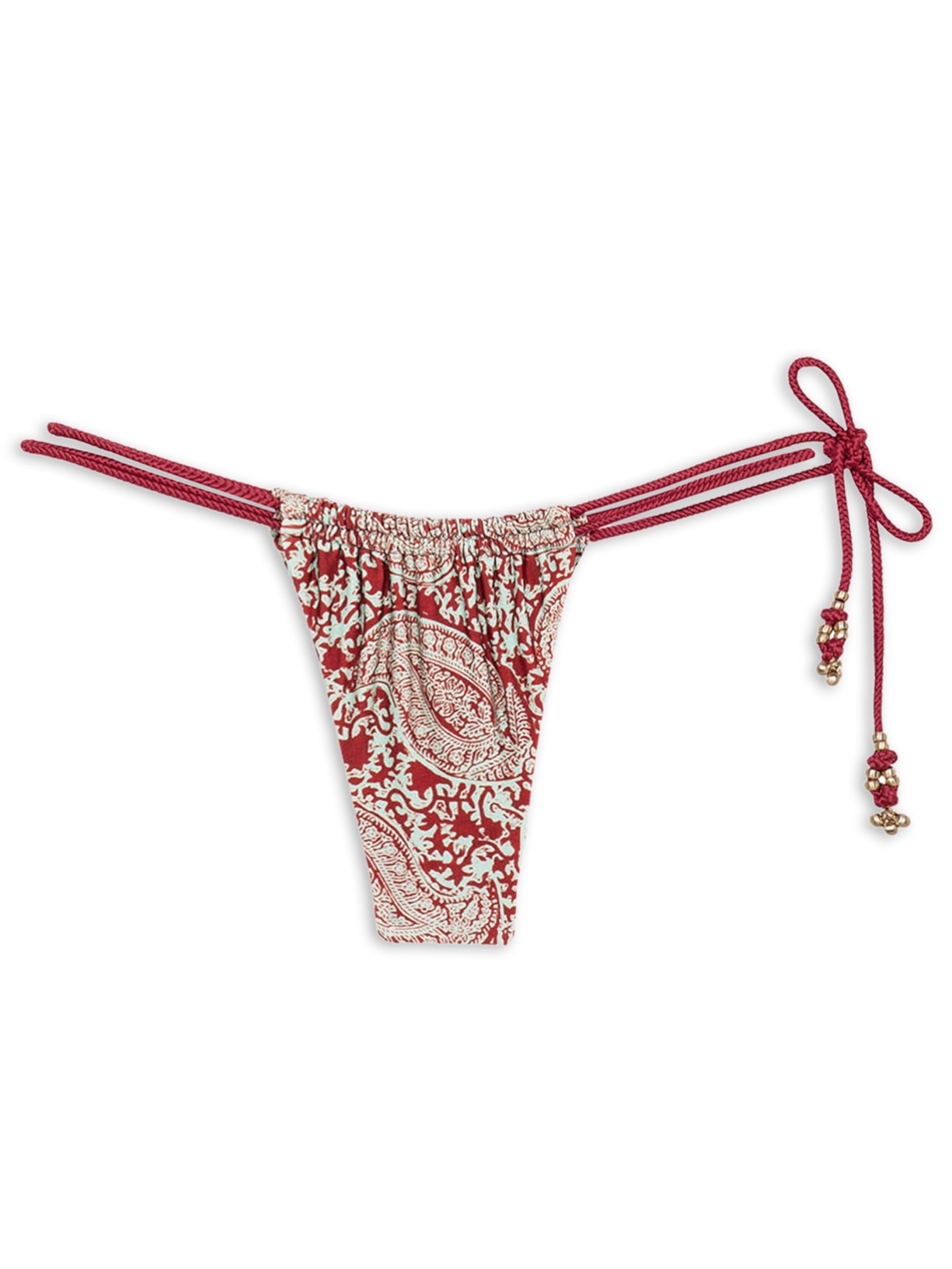 Prya R Asha Tanga Cheeky - Vermelho