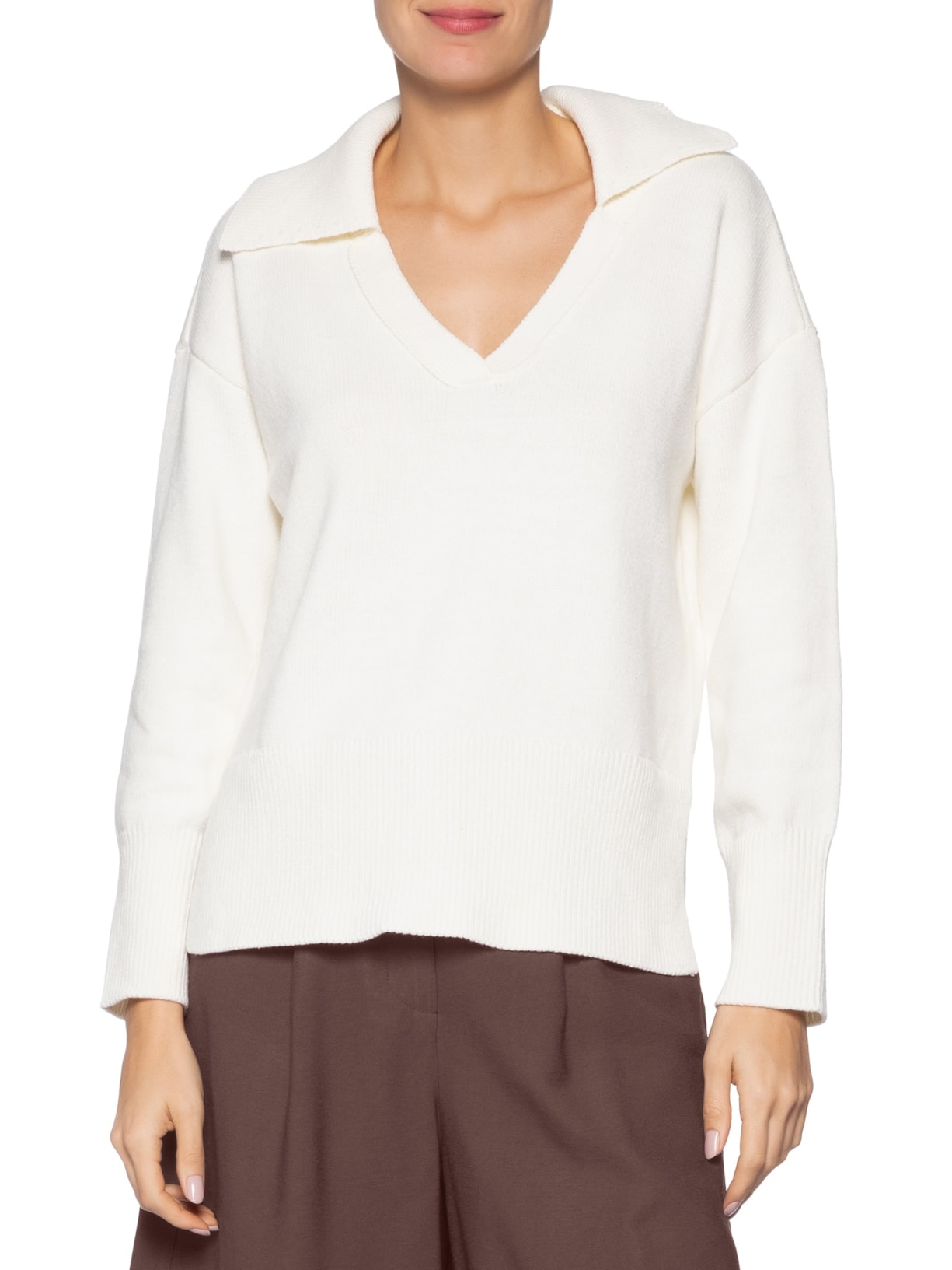Pull Malu I Branco Le Lis